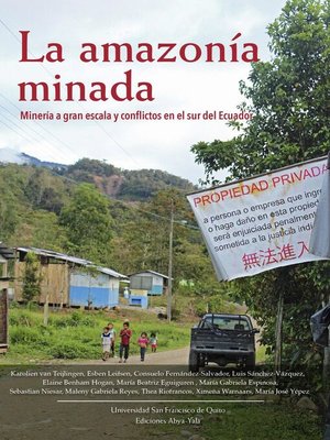 cover image of La amazonía minada